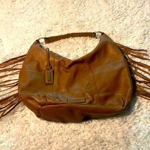 TIgnanello genuine pebble leather hobo bag